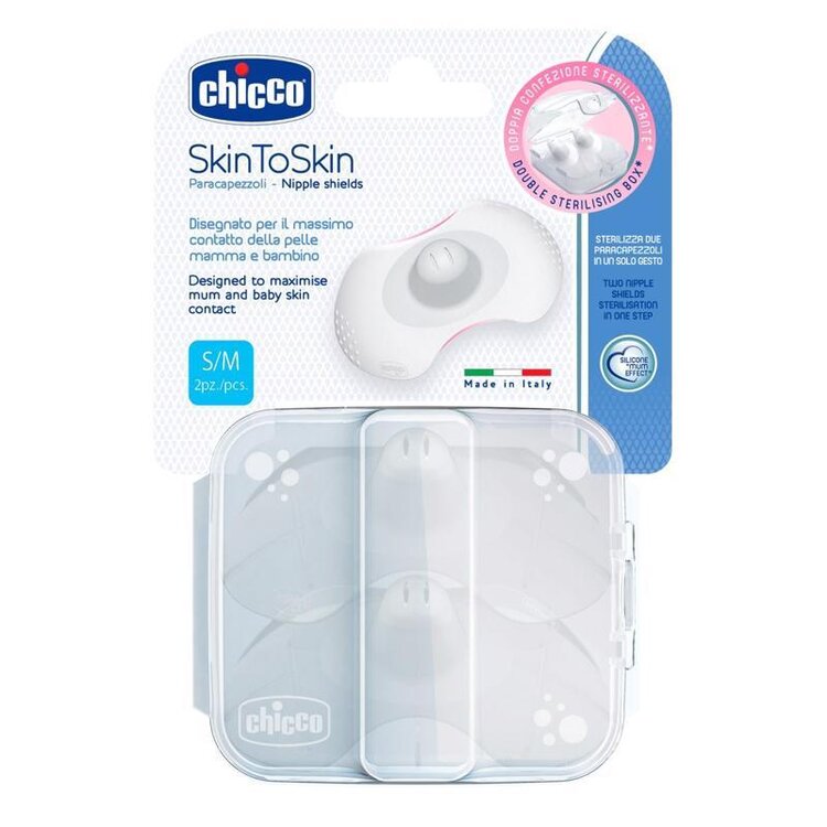 Chicco Chránič bradavek SkinToSkin silikon 2 ks