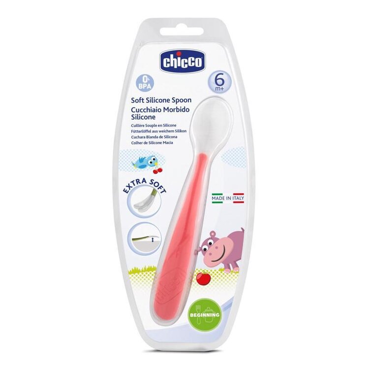 Chicco Lžička silikon Soft