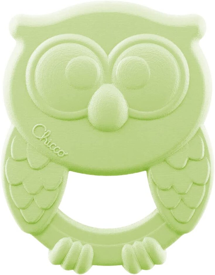 Chicco kousátko Eco+ Sova Owly zelená