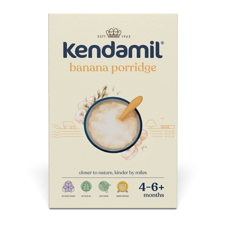 KENDAMIL Kaše mléčná s banánem (150 g)