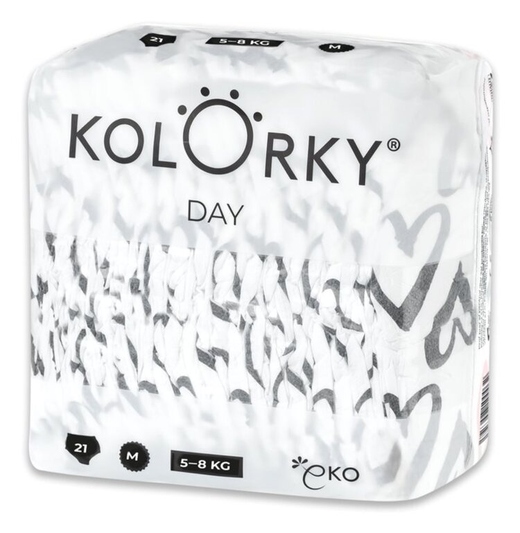 KOLORKY DAY srdce M 5-8 kg 21 ks