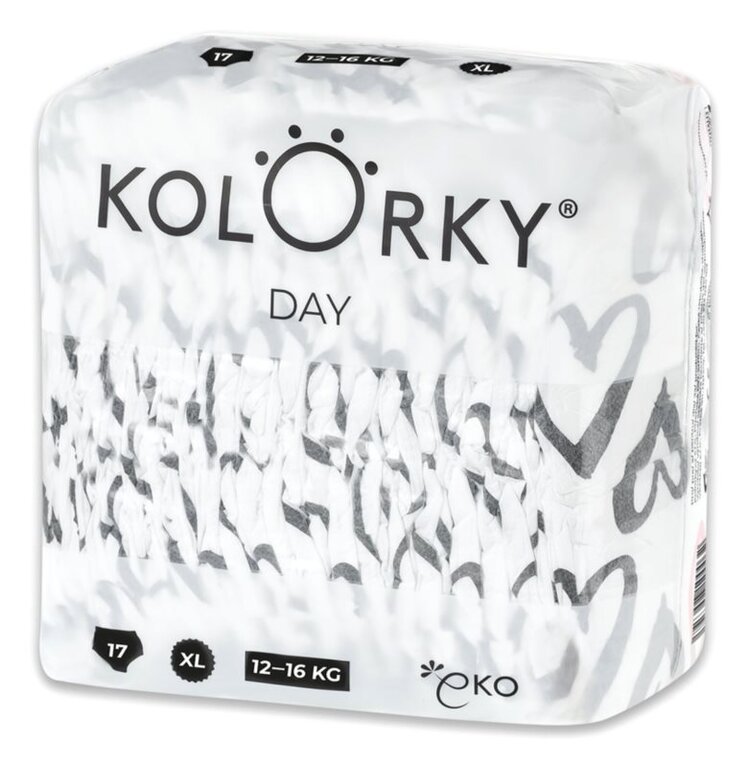 KOLORKY DAY srdce XL 12-16 kg 17 ks