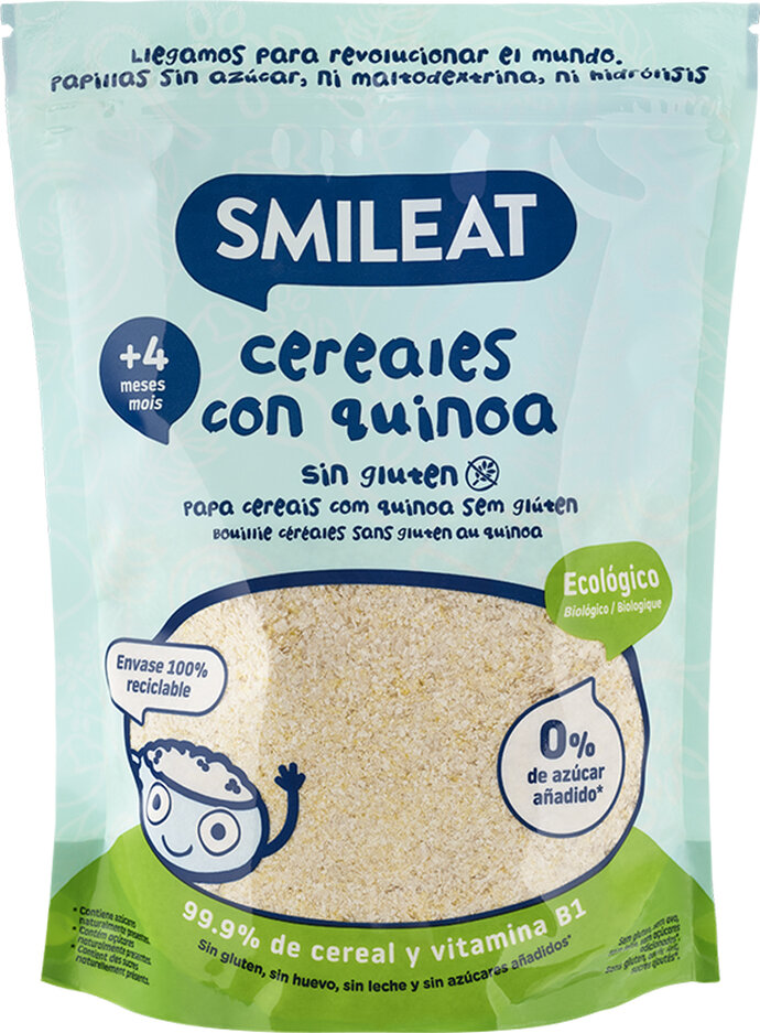 SMILEAT Organic kaše Kojenecké cereálie bez lepku s quinoou 200 g