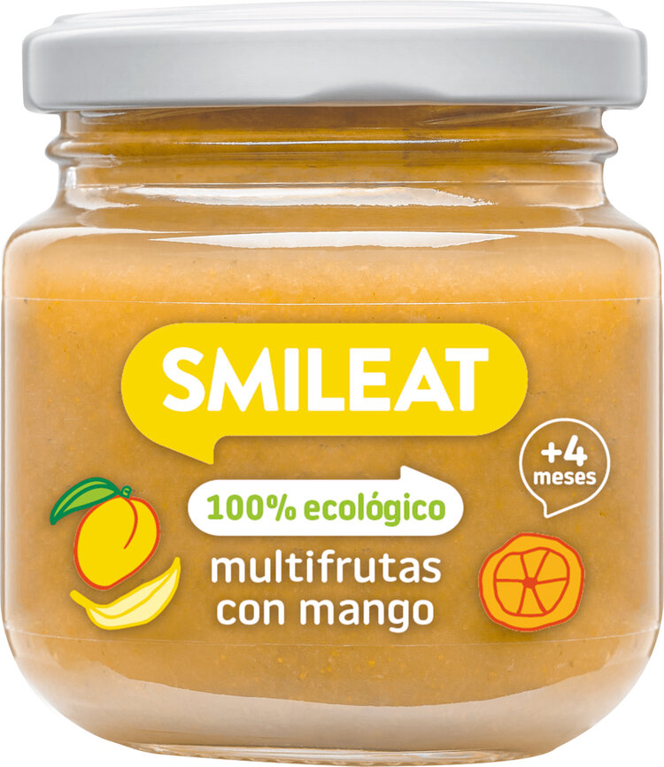 SMILEAT Organic příkrm multivitamín s mangem 130 g