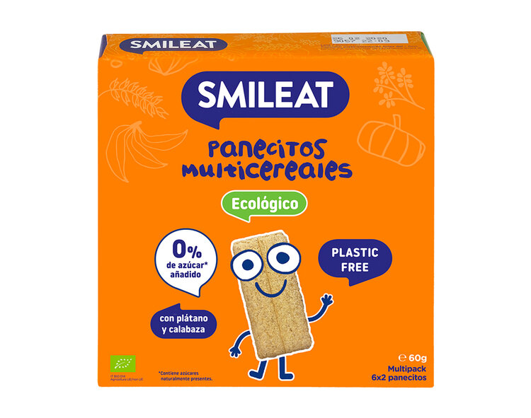 SMILEAT Organické multicereální krekry 60 g