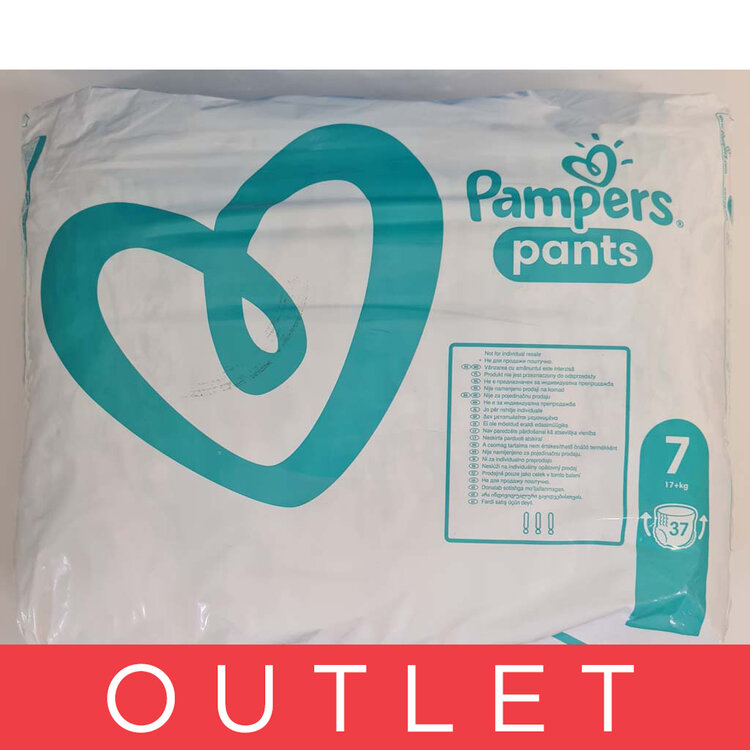 EXP: 03/2024 PAMPERS Pants 7 (17 kg+) 37 ks