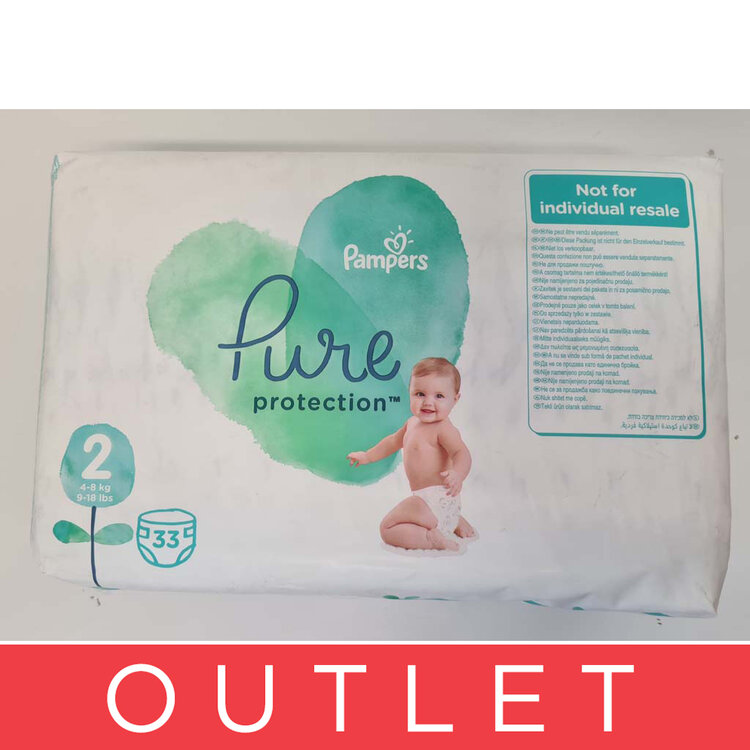 EXP: 05/2024 PAMPERS Pure Protection Plenky jednorázové 1 (2-5 kg) 35 ks