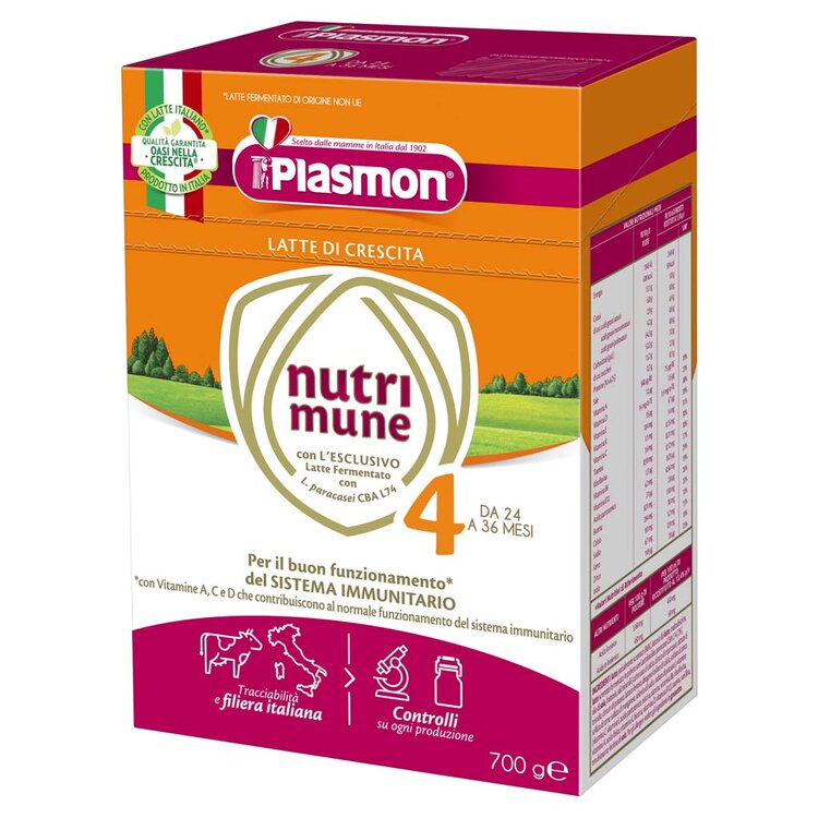 EXP: 31.05.2023 PLASMON Nutri-mune 4 kojenecké mléko 2x350 g