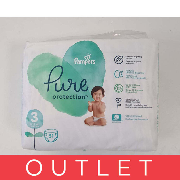 EXP: 12/2023 PAMPERS Pure Protection S3