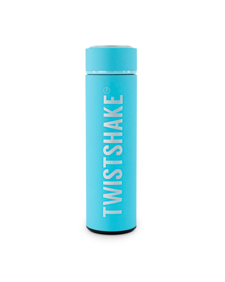 TWISTSHAKE Termoska Hot or Cold 420 ml pastelově modrá