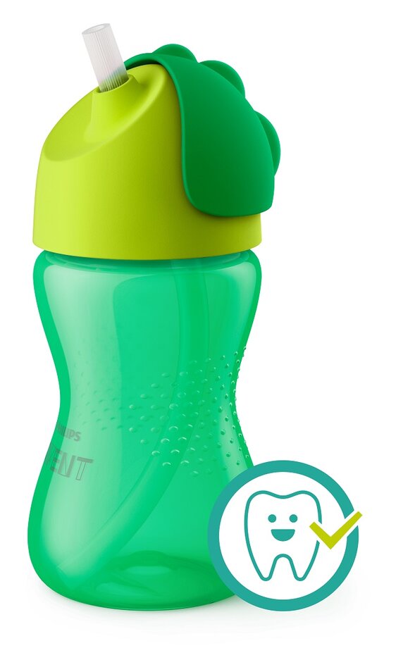 Avent hrníček s brčkem zelený 300 ml