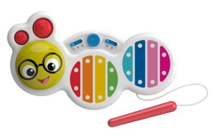 BABY EINSTEIN Hračka hudební xylofon Cal’s Curious Keys™ 12m+