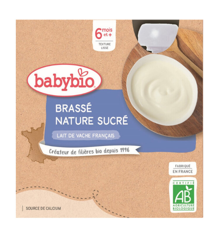 BABYBIO Mléčný dezert 4x 85 g