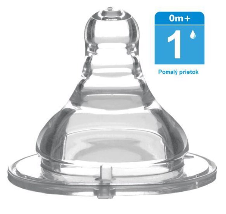 BABYONO Dudlík Klasik silikon