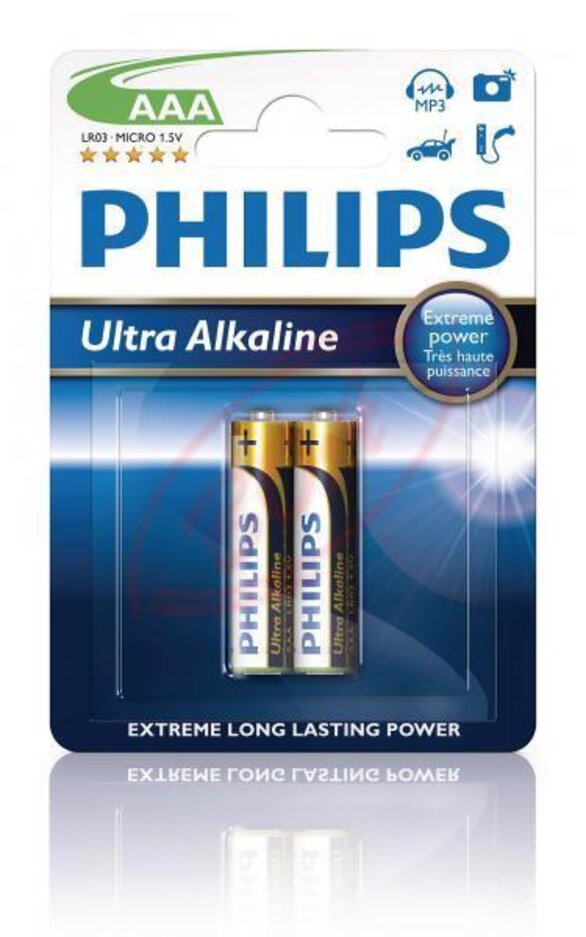 BORGY Baterie Ultra Alkaline AAA - 2ks