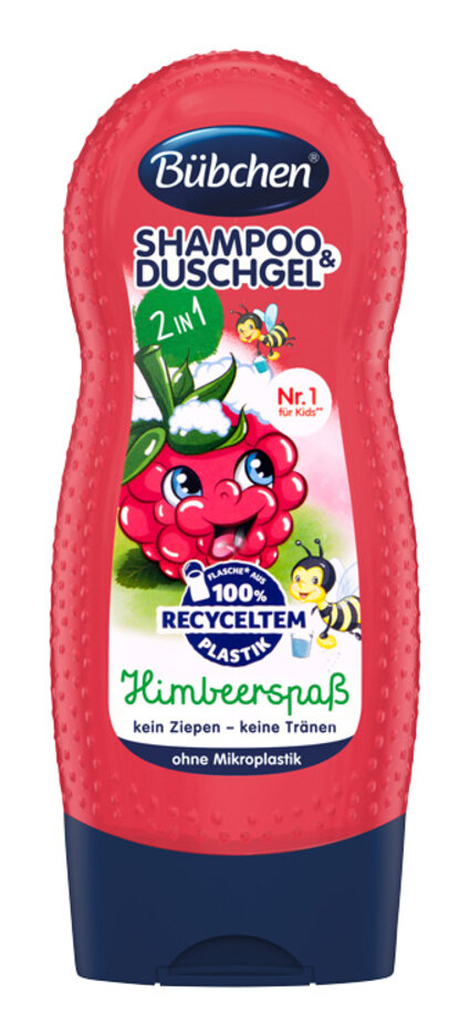 BÜBCHEN Kids 2v1 SG Veselá malina 230 ml