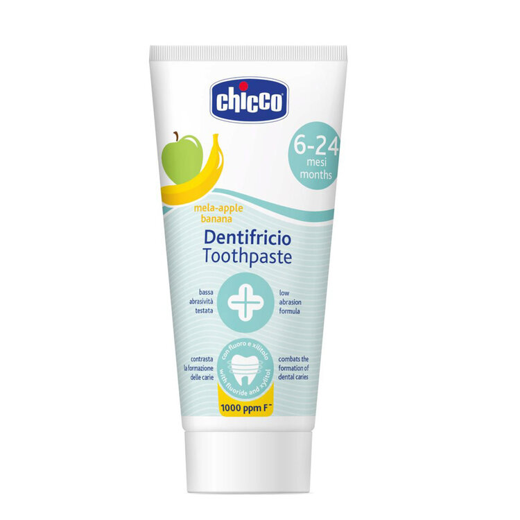 CHICCO Pasta zubní Jablko-banán s fluorem 50ml