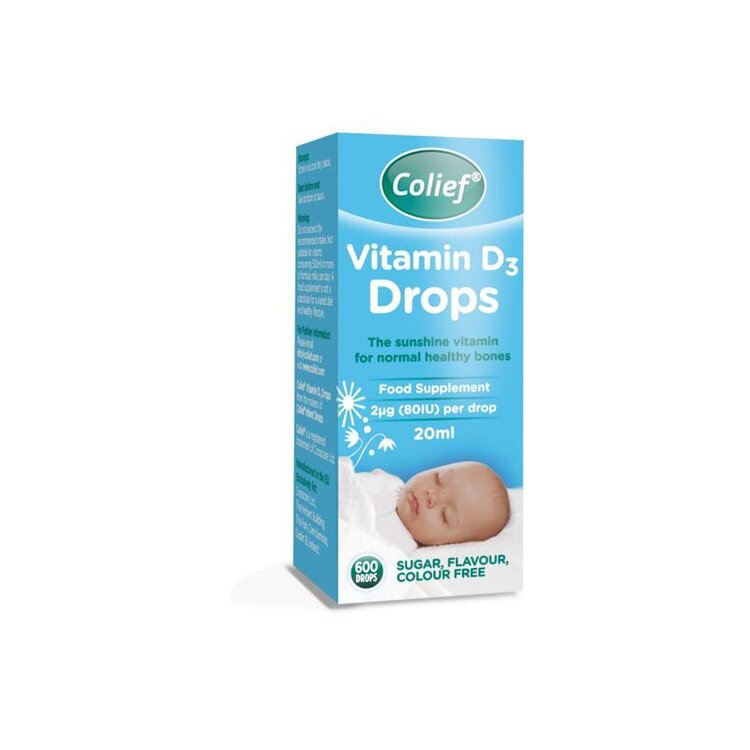 COLIEF Vitamin D3 kapky pro děti