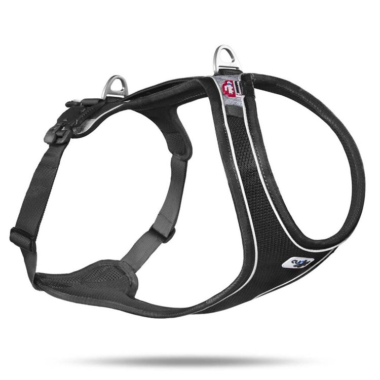 CURLI Postroj pro psy s magnetem Belka Comfort Black M