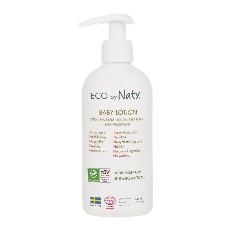 ECO BY NATY Dětské tělové mléko 200 ml