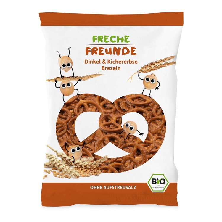 FRECHE FREUNDE BIO Preclíky špaldové s cizrnou 75 g