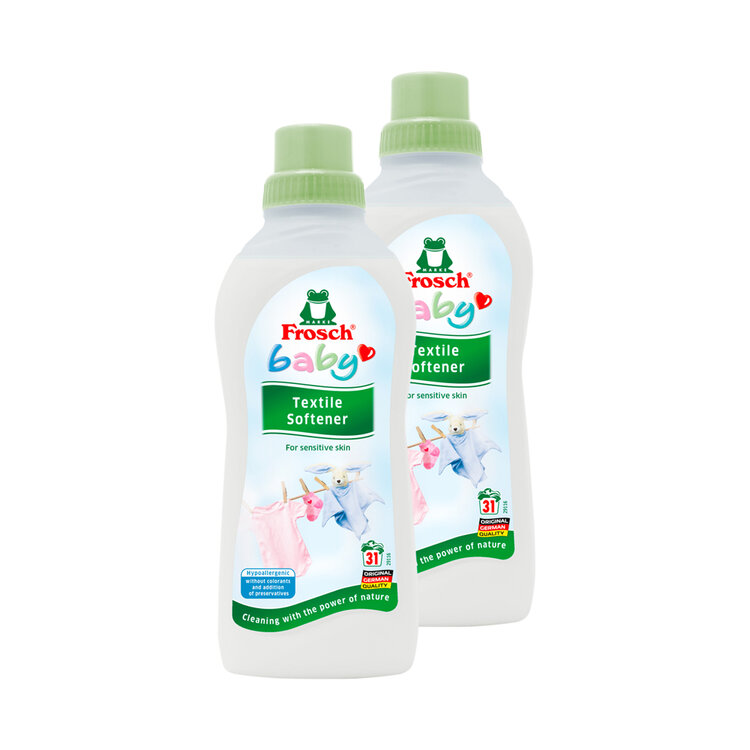 FROSCH EKO Baby Máchadlo hypoalergenní na kojenecké a dětské prádlo 2x750 ml