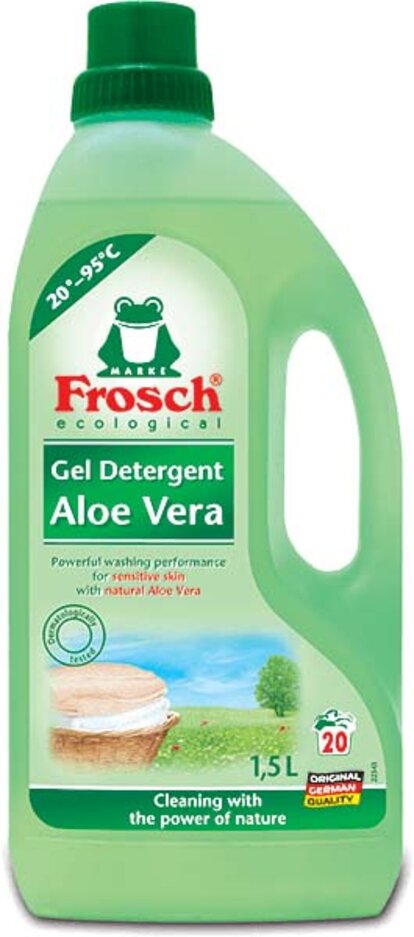 FROSCH EKO Prostrědek na praní jemného a dětského prádla - aloe vera 1