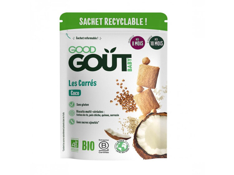 Good Gout BIO KOKOSOVÉ POLŠTÁŘKY 50 G