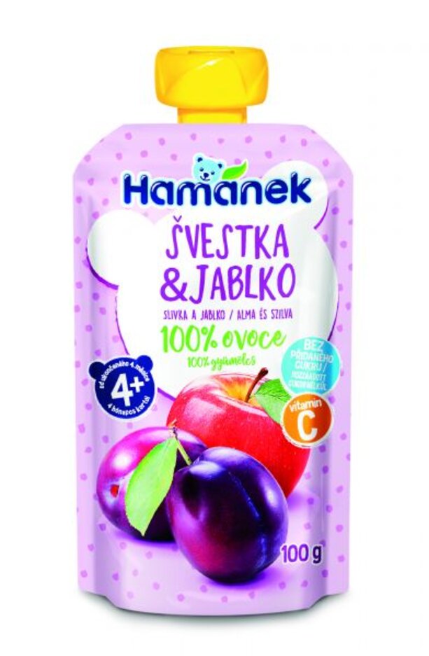 HAMÁNEK Švestka & jablko 100 g