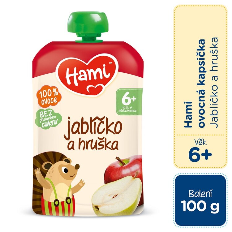 HAMI Jablíčko a hruška 100 g