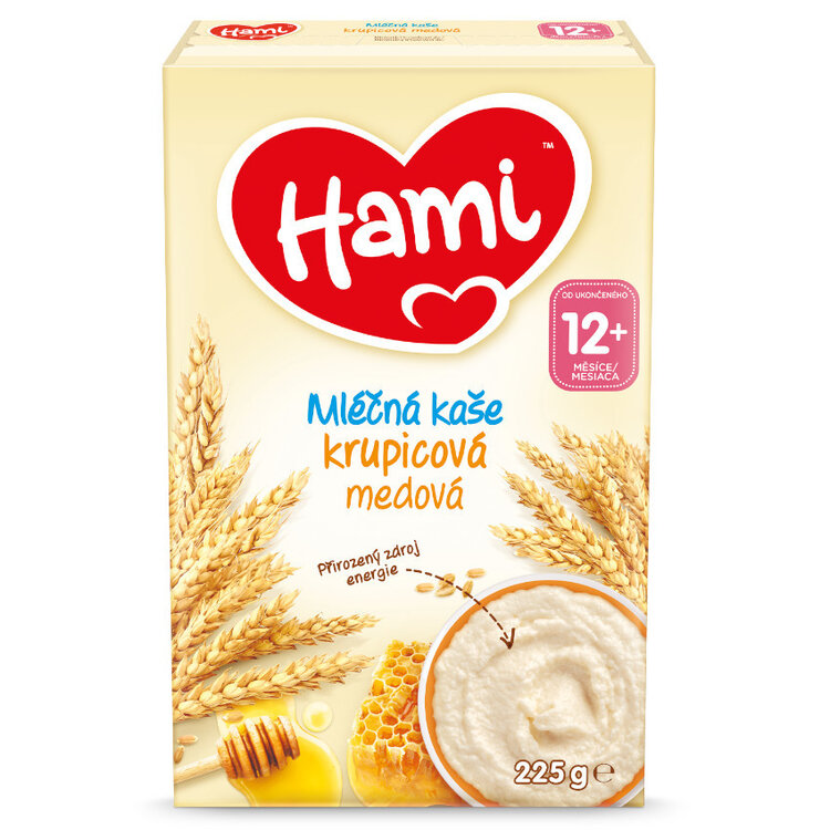 Hami krupicová medová 225g