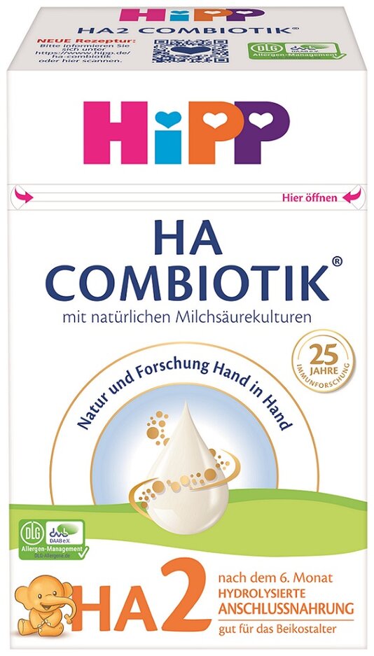 HiPP Výživa pokračovací mléčná kojenecká HA 2 Combiotik® 600 g