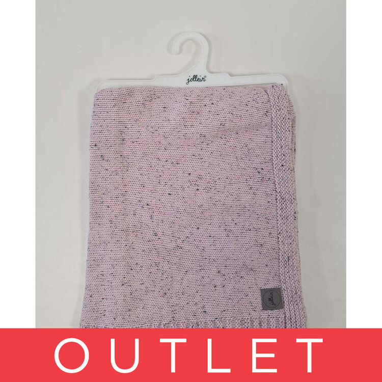 JOLLEIN Deka-blanket 75x100 cm Confetti Knit - Vintage pink