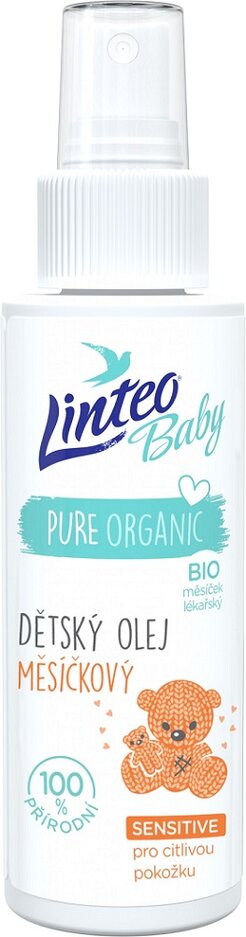 LINTEO BABY Olej dětský měsíčkový 100 ml