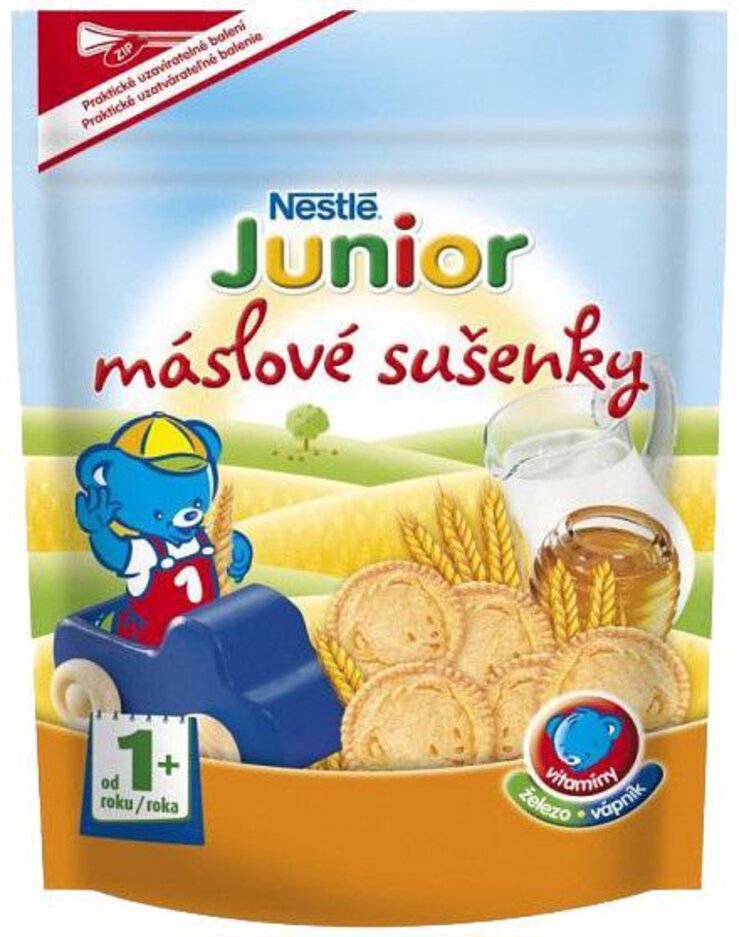 NESTLÉ Junior Máslové sušenky 180 g