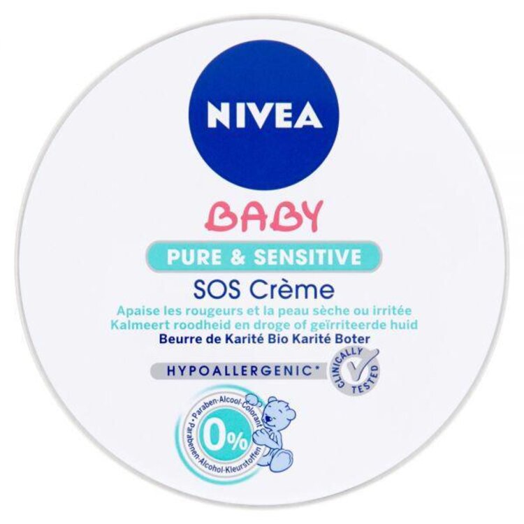 NIVEA Baby Pure and sensitive SOS krém (150 ml)