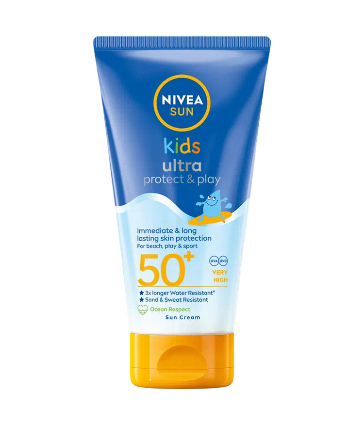 NIVEA Mléko dětské na opalování Ultra Protect&Play OF50+ 150 ml
