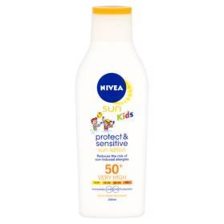 NIVEA Sun Dětské mléko na opalování OF 50+ (200 ml)
