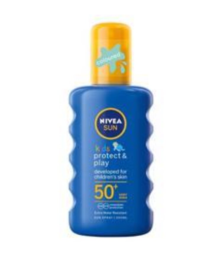 NIVEA Sun Dětský barevný sprej na opalování OF50+