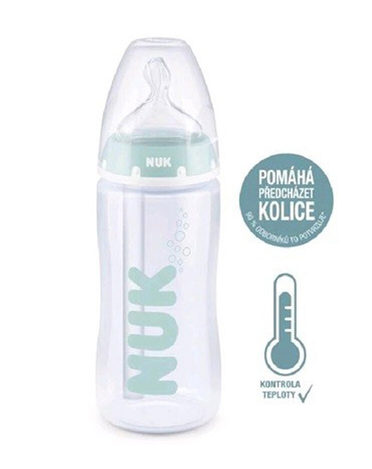 NUK FC+ Anti-colic láhev s kontrolou teploty 300 ml