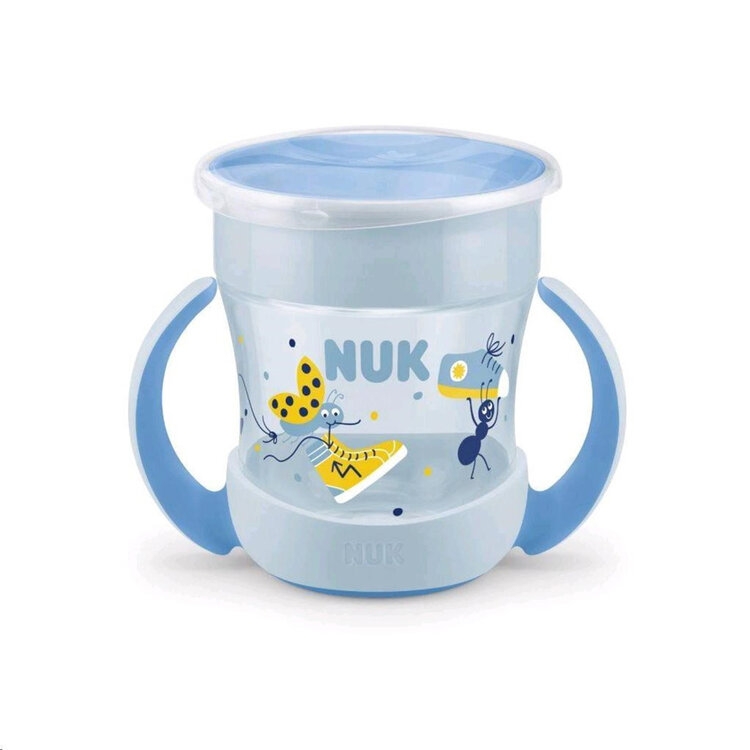 NUK Hrnek Mini Magic Cup 160 ml modrý