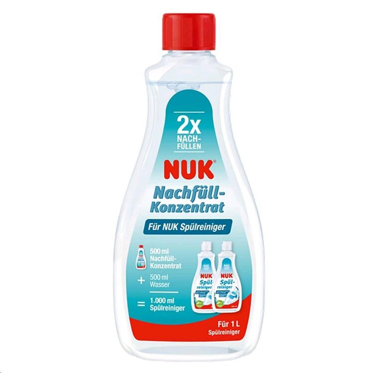 NUK Mycí koncentrát 500 ml pro přípravu 1000 ml prostředku