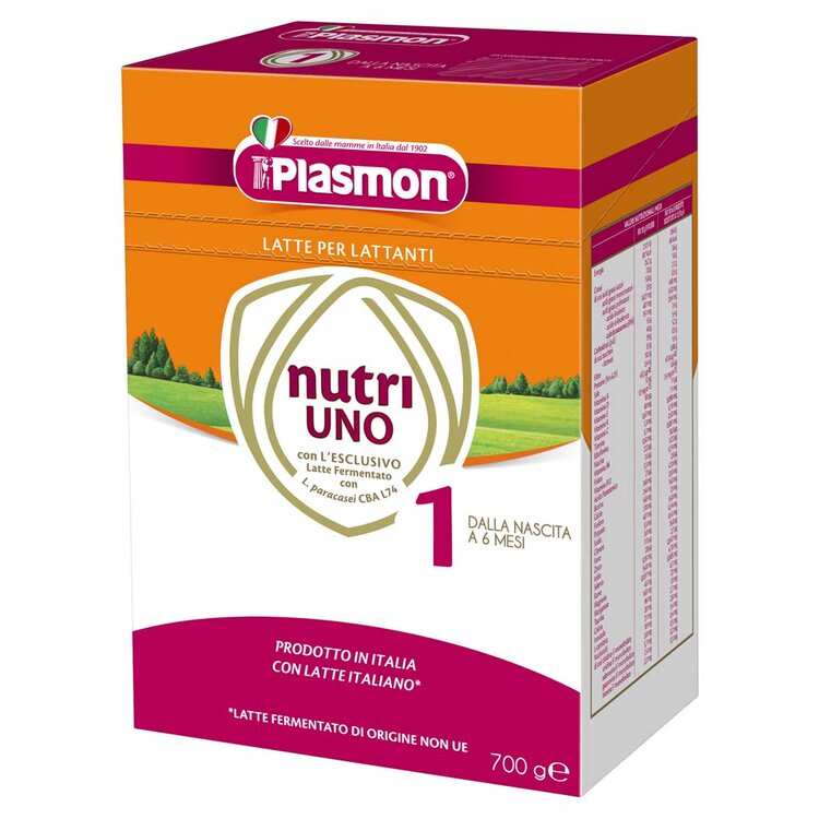 PLASMON Nutri-uno 1 počáteční mléko 2x350 g