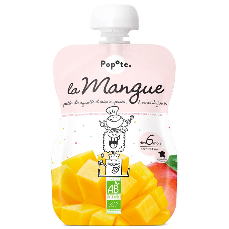 POPOTE Kapsička bio mango 120 g