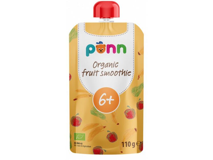 SALVEST Põnn BIO Ovocné smoothie s ananasem 110 g