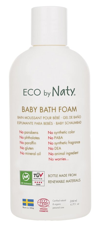 ECO BY NATY Dětská pěna do koupele 200 ml