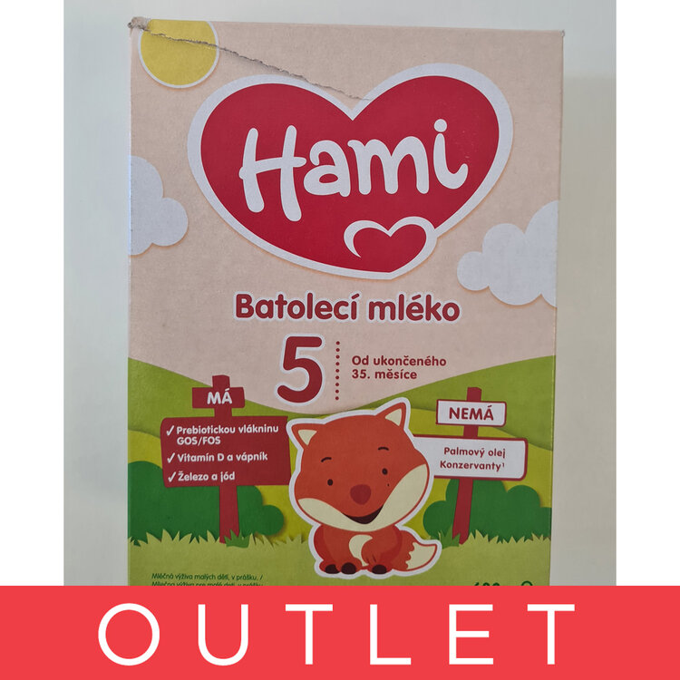 EXP: 14.12.2024 HAMI 5 Mléko dětské 600 g