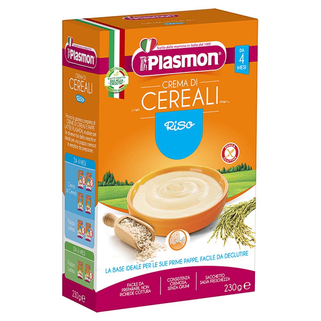 EXP: 31.08.2023 6x PLASMON Kaše bezlepková rýžová 230 g