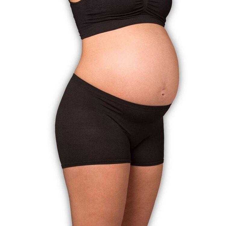 Carriwell 2 pack kalhotek Deluxe těhotenských i po porodu černá