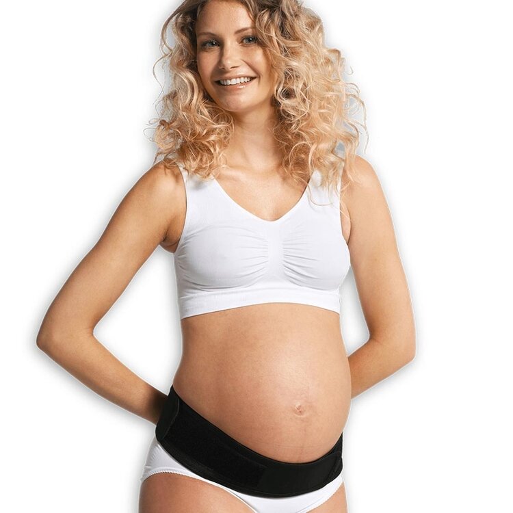 Carriwell těhotenský nastavitelný podpůrný pás přes bříško černý